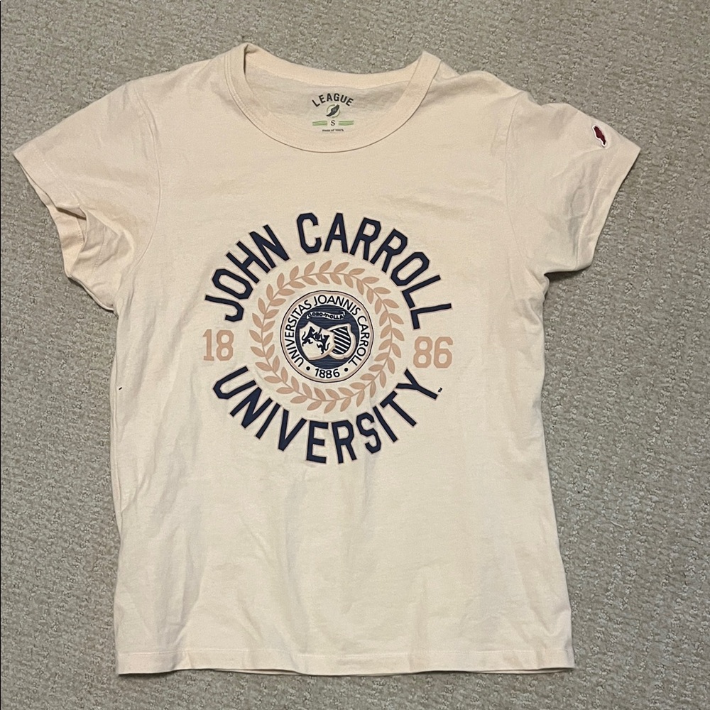 League Women's Beige University Tee